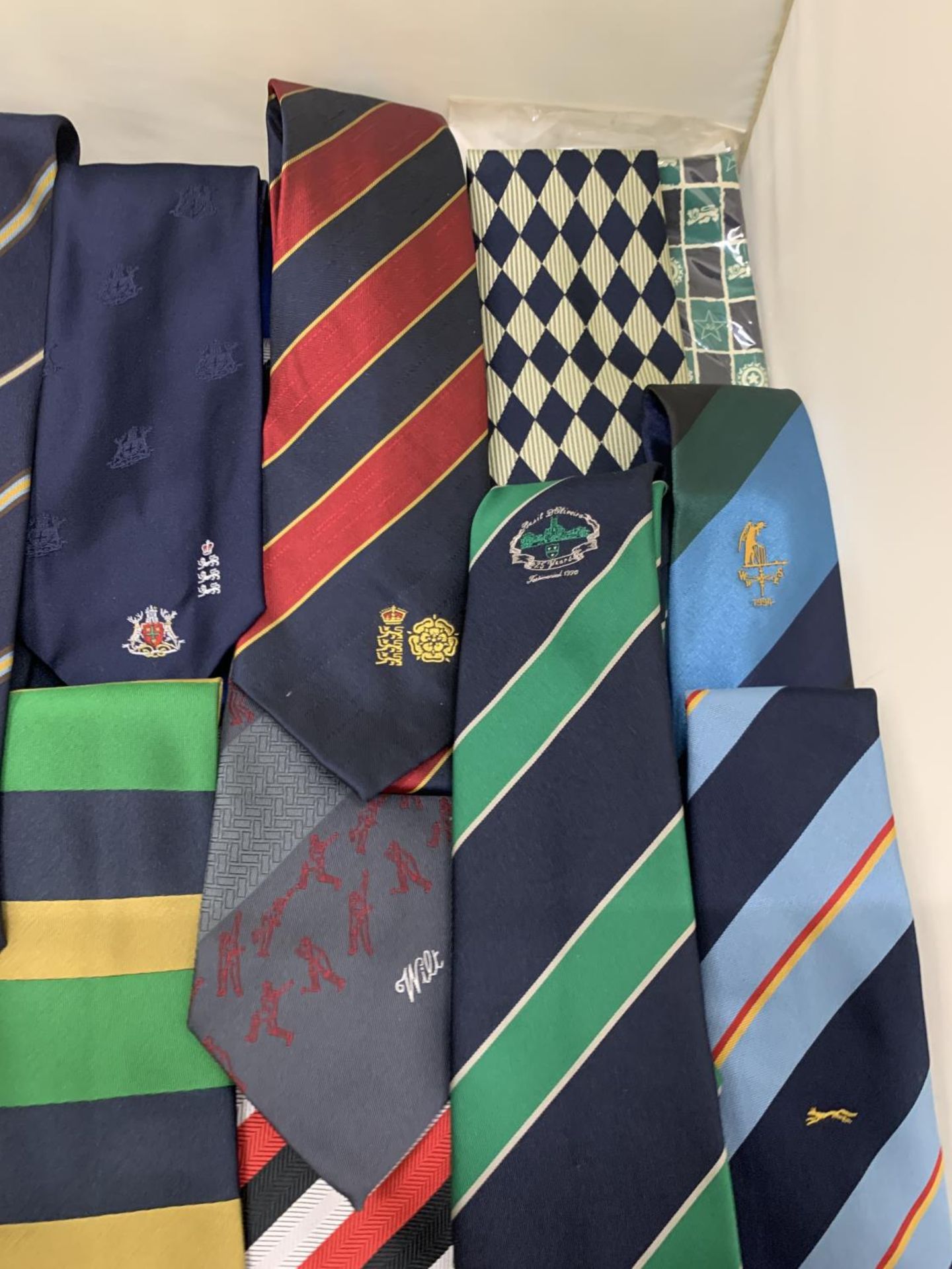 A COLLECTION OF CRICKET INTERNATIONAL AND BENEFIT TIES, MOSTLY VINTAGE - APPROX 20 IN TOTAL - Image 3 of 4