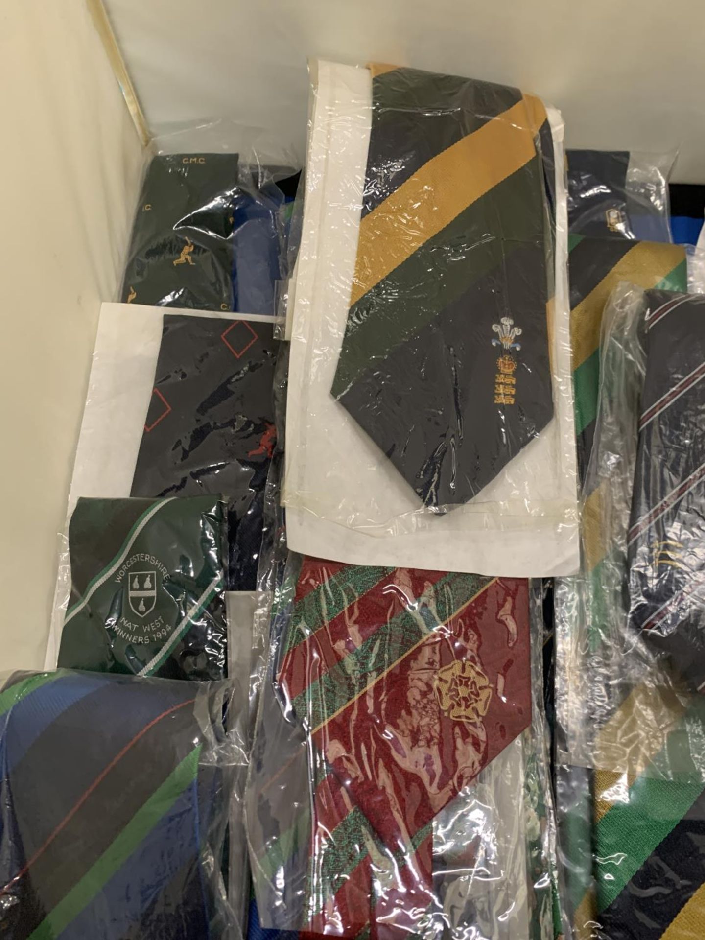 A COLLECTION OF CRICKET INTERNATIONAL AND BENEFIT TIES, MOSTLY VINTAGE - APPROX 20 IN TOTAL - Image 2 of 4