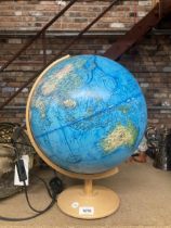 A LIGHT UP WORLD GLOBE