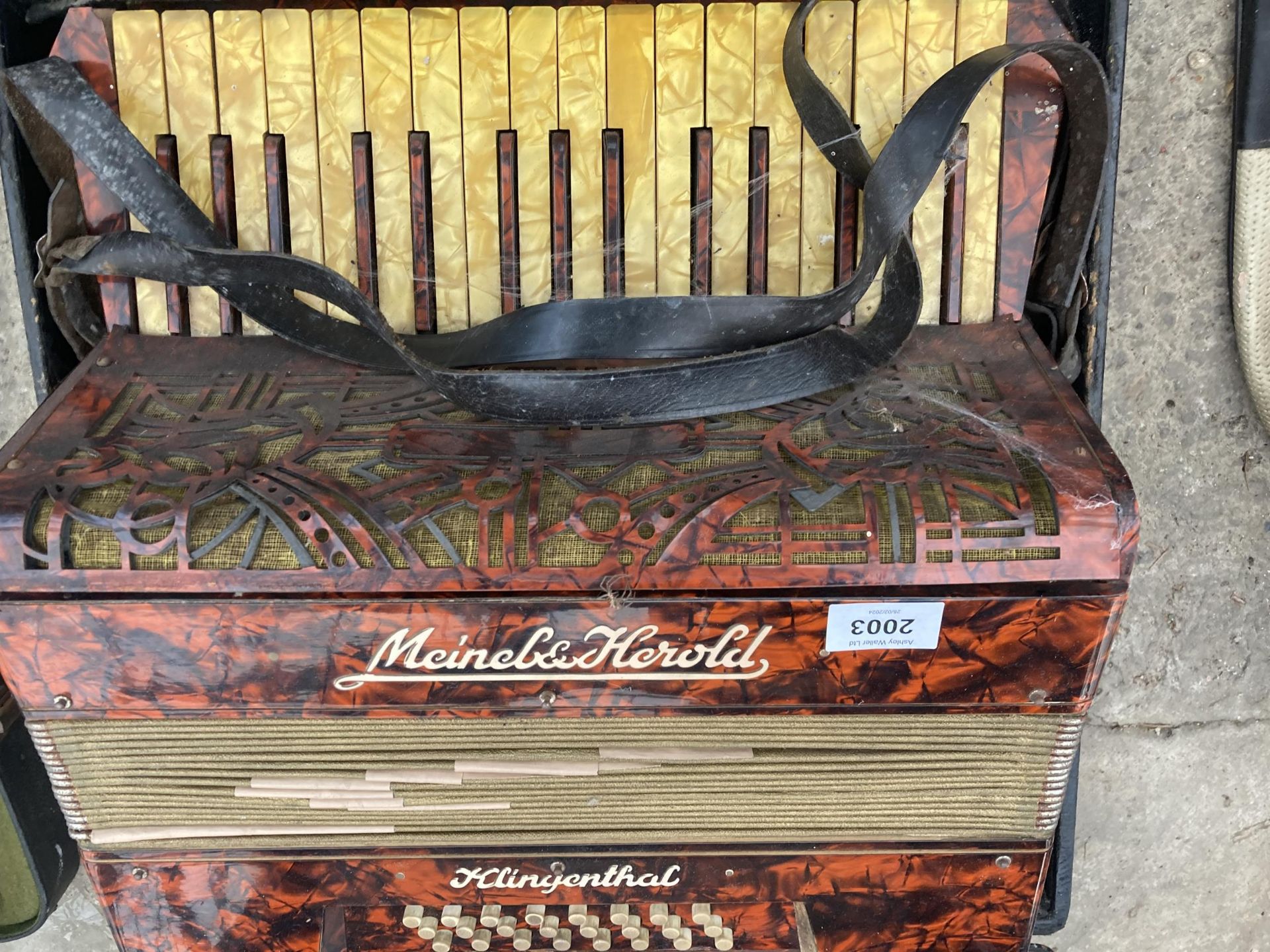 A MEINEL & HAROLD ACCORDIAN - Image 2 of 3