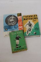 THREE ITEMS ON SIR STANLEY MATTHEWS TO INCLUDE A SIR STANLEY MATTHEWS XI V WORLD STARS FAREWELL