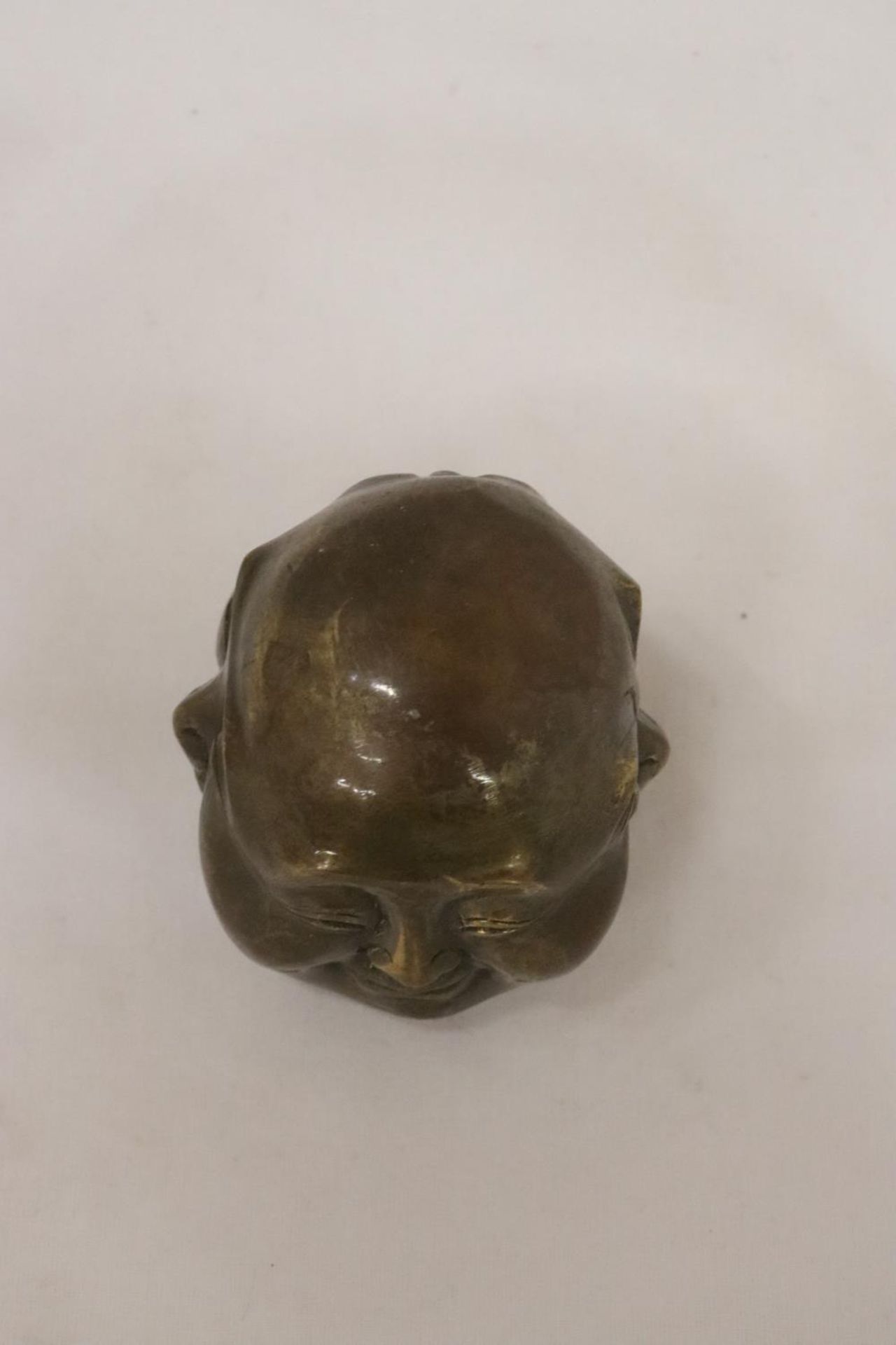 ABRONZE FOUR FACED BUDDAH, HEIGHT 8CM - Image 5 of 5