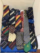 A COLLECTION OF CRICKET INTERNATIONAL AND BENEFIT TIES, MOSTLY VINTAGE - APPROX 20 IN TOTAL