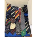 A COLLECTION OF CRICKET INTERNATIONAL AND BENEFIT TIES, MOSTLY VINTAGE - APPROX 20 IN TOTAL