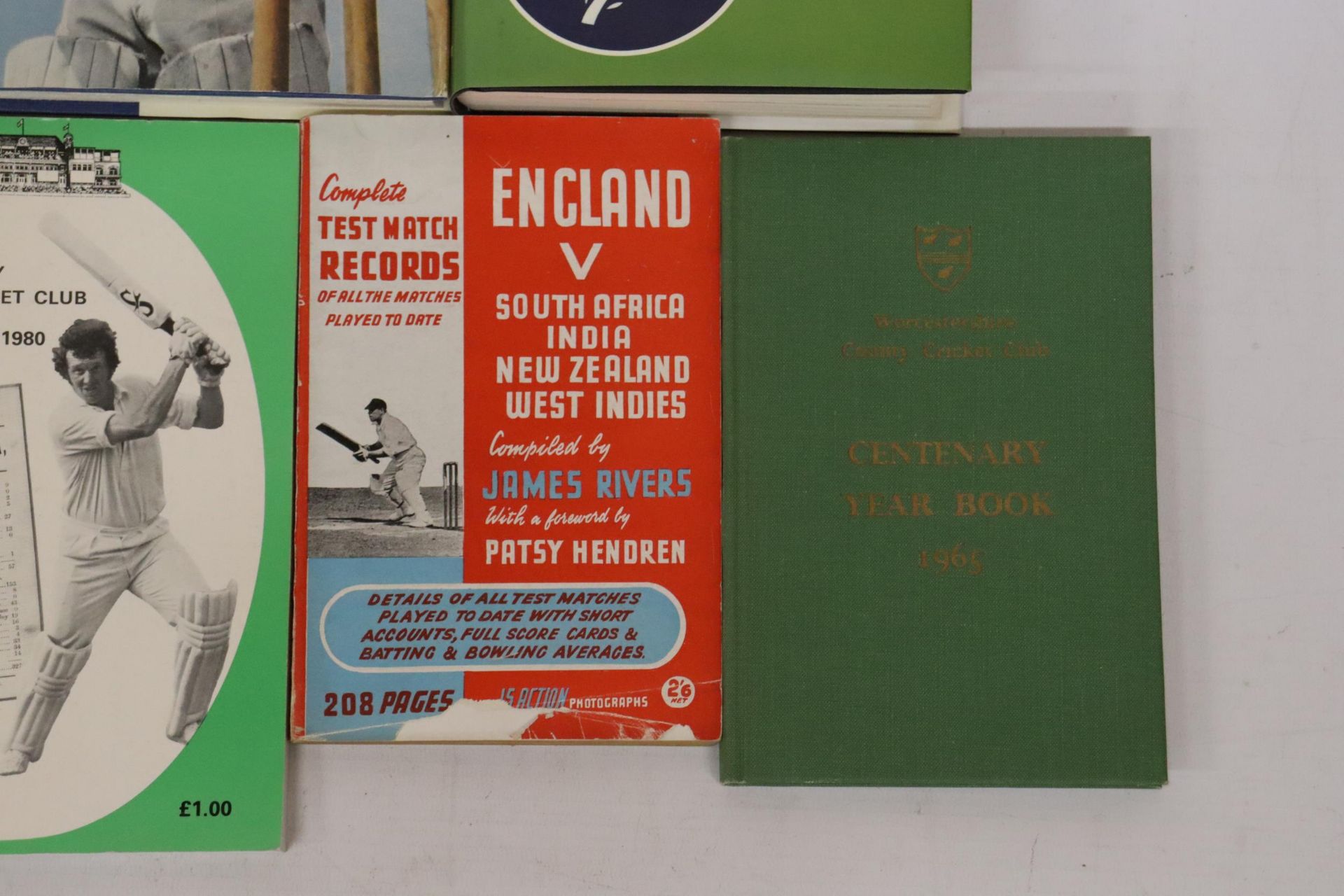 SEVEN CRICKET COUNTY BOOKS TO INCLUDE THE ROSES MATCHES 1919-1939, THE WARS OF THE ROSES, - Image 4 of 5