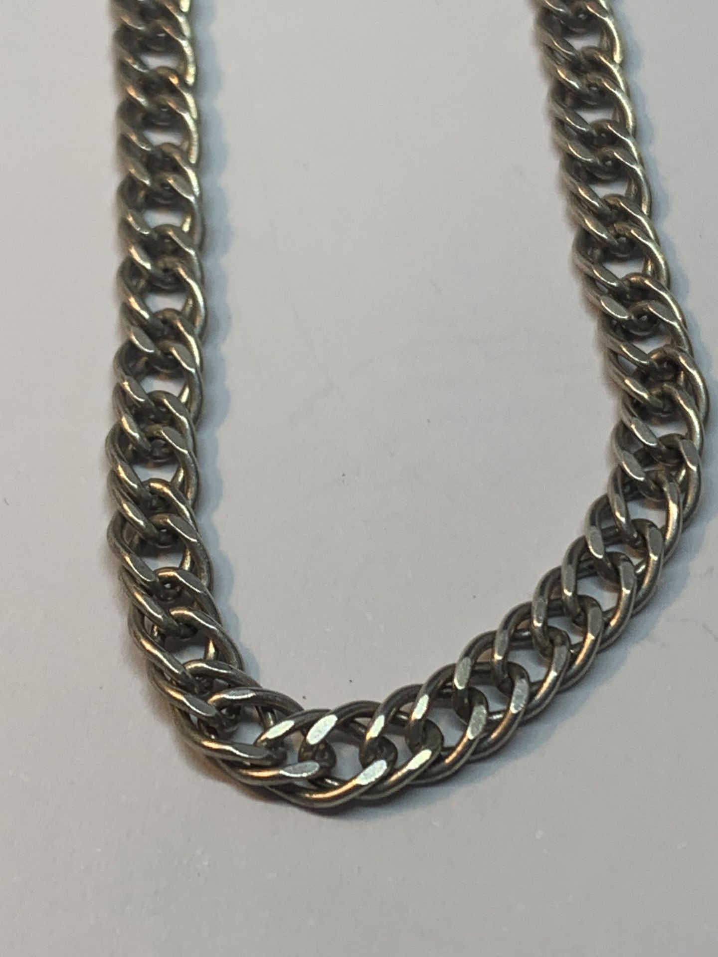 TWO MARKED SILVER CHAINS - Image 4 of 5