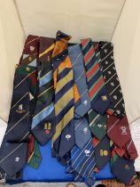 A COLLECTION OF CRICKET INTERNATIONAL AND BENEFIT TIES, MOSTLY VINTAGE - APPROX 20 IN TOTAL