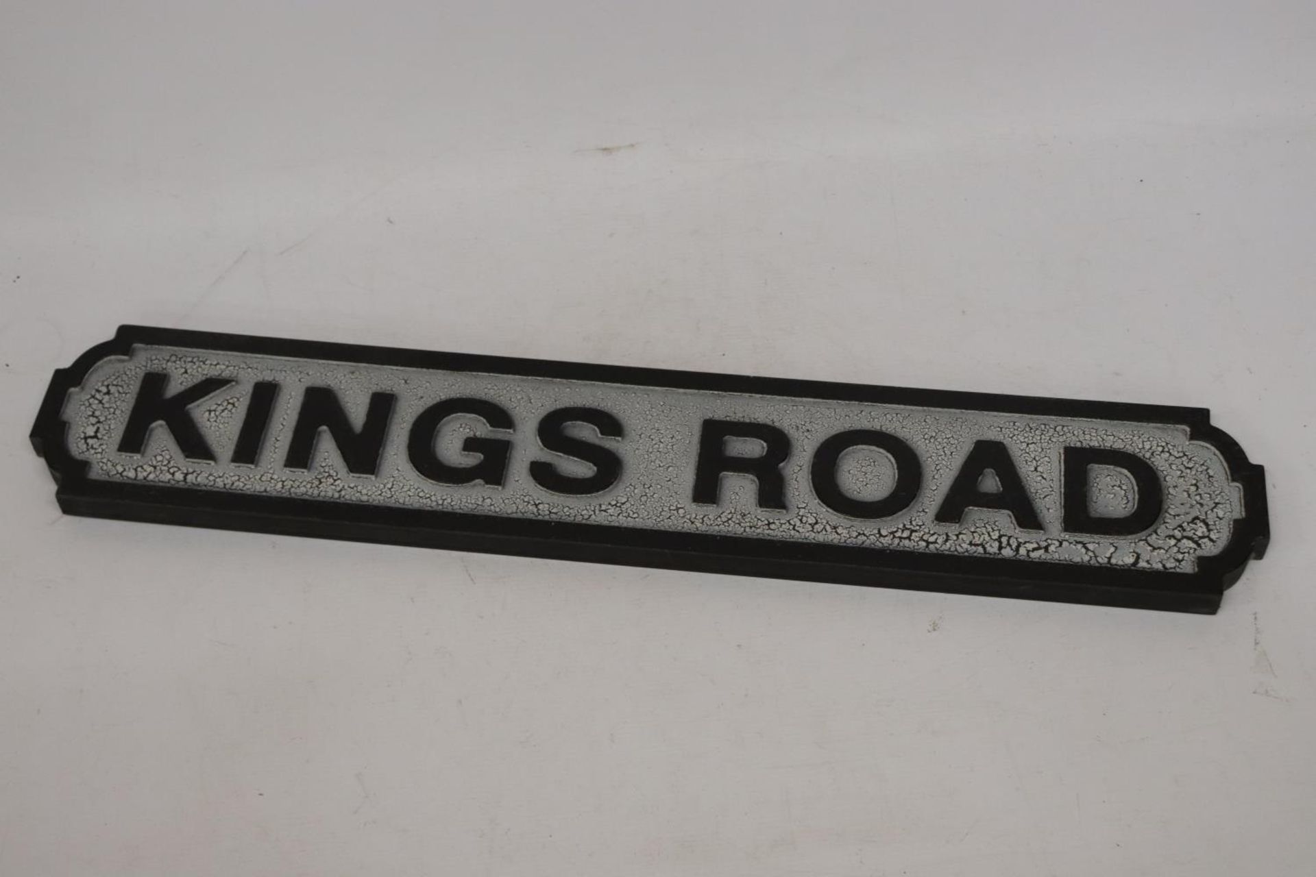 A KINGS ROAD SIGN, LENGTH 78CM