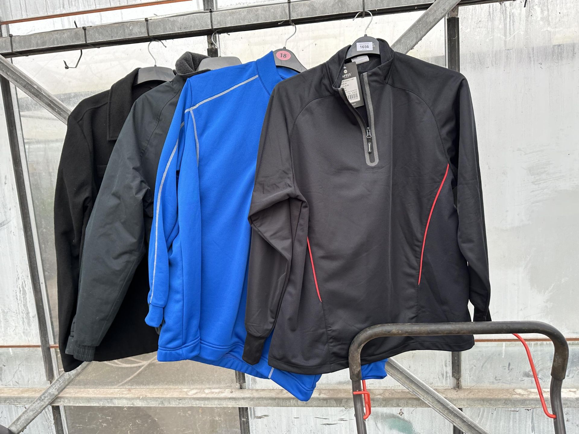 FOUR VARIOUS AS NEW MENS JACKETS