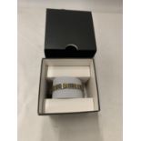 AN AS NEW, MANCHESTER UNITED BRACELET, BOXED