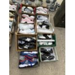 TEN PAIRS OF AS NEW AND BOXED SPORTS BOOTS AND TRAINERS