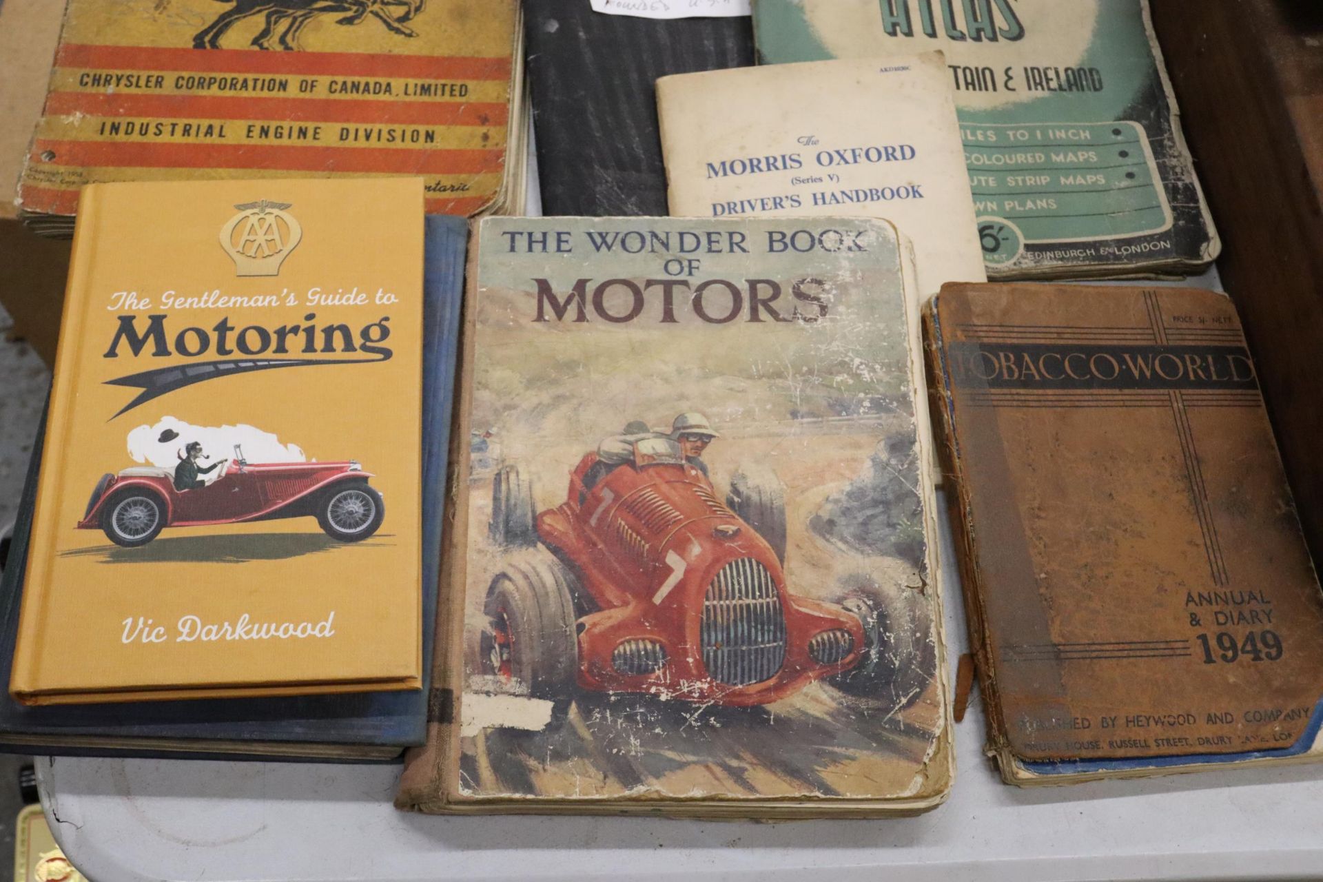 A COLLECTION OF VINTAGE MOTORING BOOKS TO INCLUDE, THE HANDBOOK OF THE BENTLEY T SERIES - Image 5 of 7
