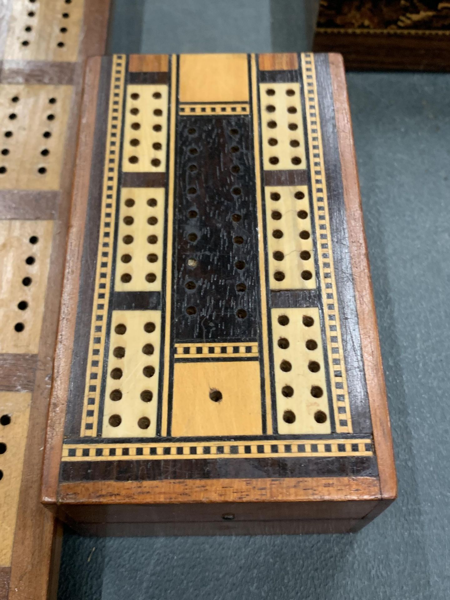 TWO CRIBBAGE BOARDS - Image 2 of 4