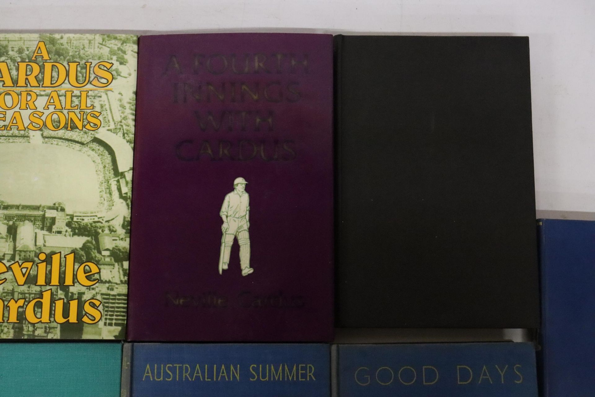 A QUANTITY OF CRICKING BOOKS BY NEVILLE CARDUS TO INCLUDE HIS AUTOBIOGRAPHY, AUSTRALIAN SUMMER, DAYS - Image 3 of 8