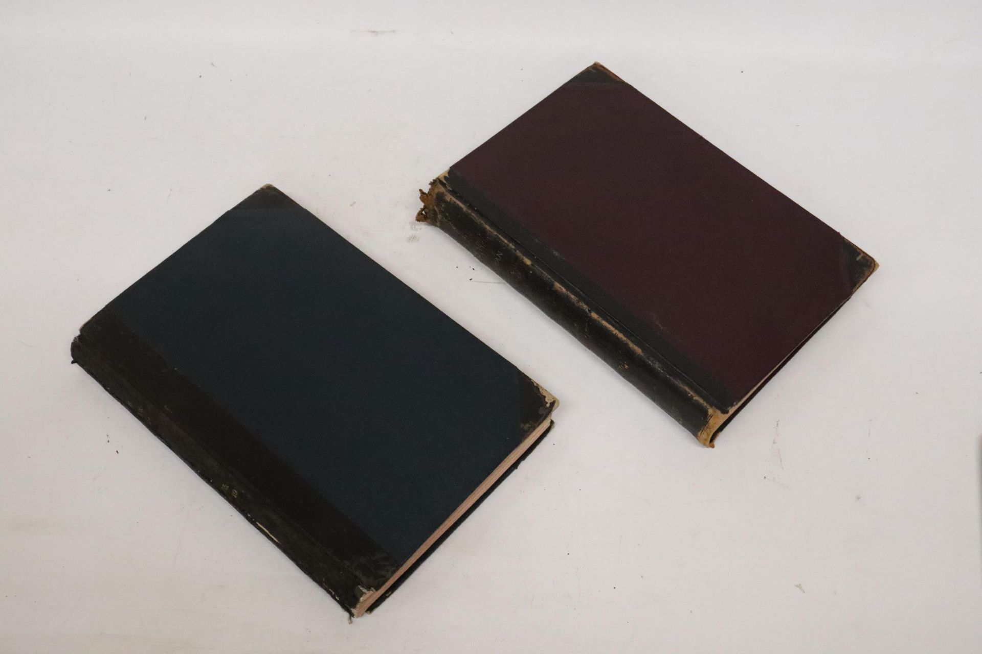 TWO LARGE VOLUMES OF "THE BOOKMAN" 1913-1914 AND 1918-1919