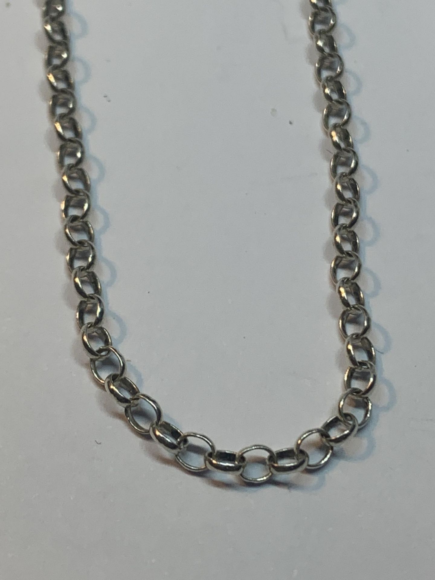 TWO MARKED SILVER CHAINS - Image 2 of 5