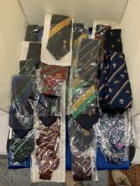 A COLLECTION OF CRICKET INTERNATIONAL AND BENEFIT TIES, MOSTLY VINTAGE - APPROX 20 IN TOTAL