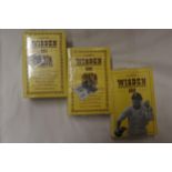 THREE HARDBACK COPIES OF WISDEN'S CRICKETER'S ALMANACKS, 2001, 2002 AND 2003. THESE COPIES ARE IN