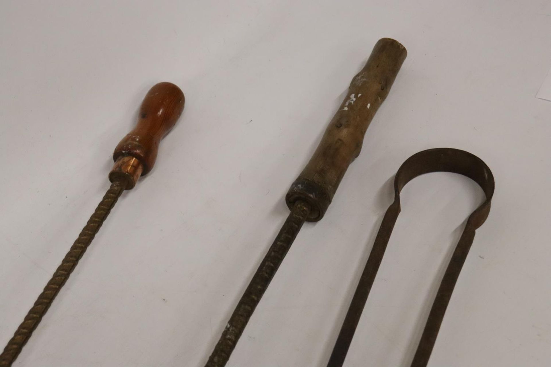 THREE VINTAGE BRANDING IRONS - Image 3 of 5