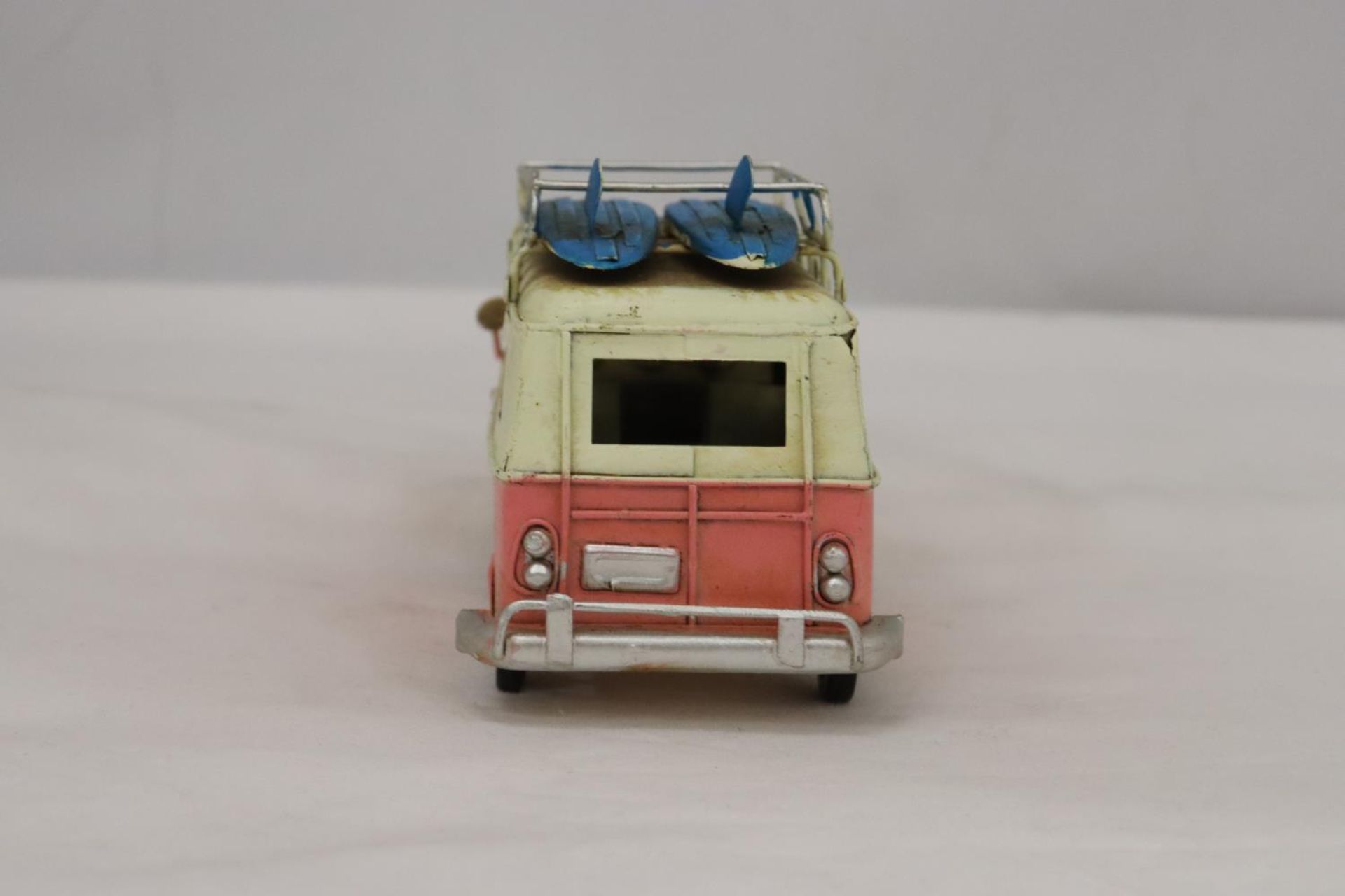 A TIN PLATE VOLKSWAGON SURFING CAMPER VAN - Image 4 of 6