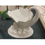 A ROYAL WORCESTER DOLPHIN SHAPED SOAP DISH