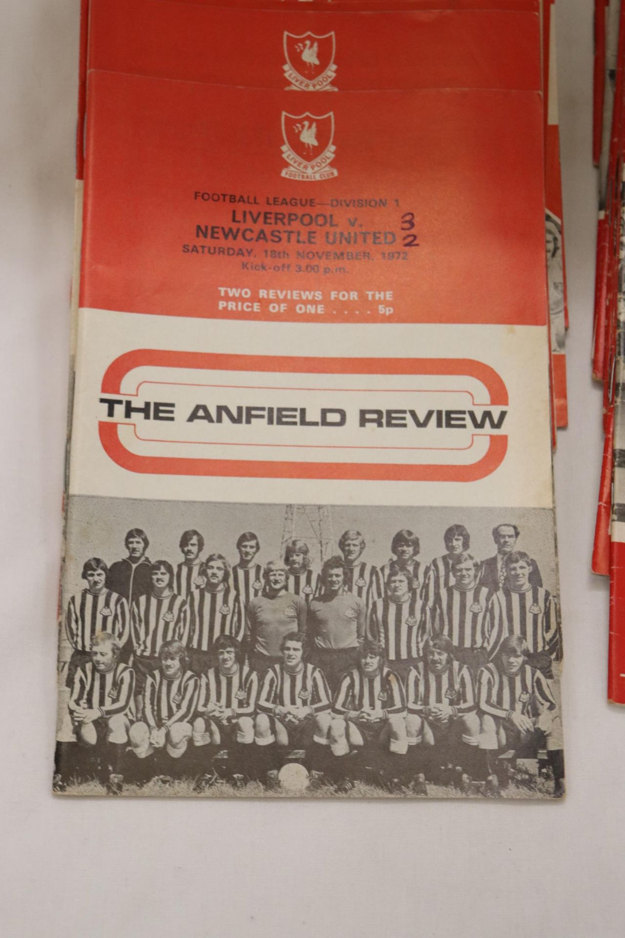 TWENTY SEVEN LIVERPOOL HOME PROGRAMMES 1969 - 1972 - Image 4 of 6