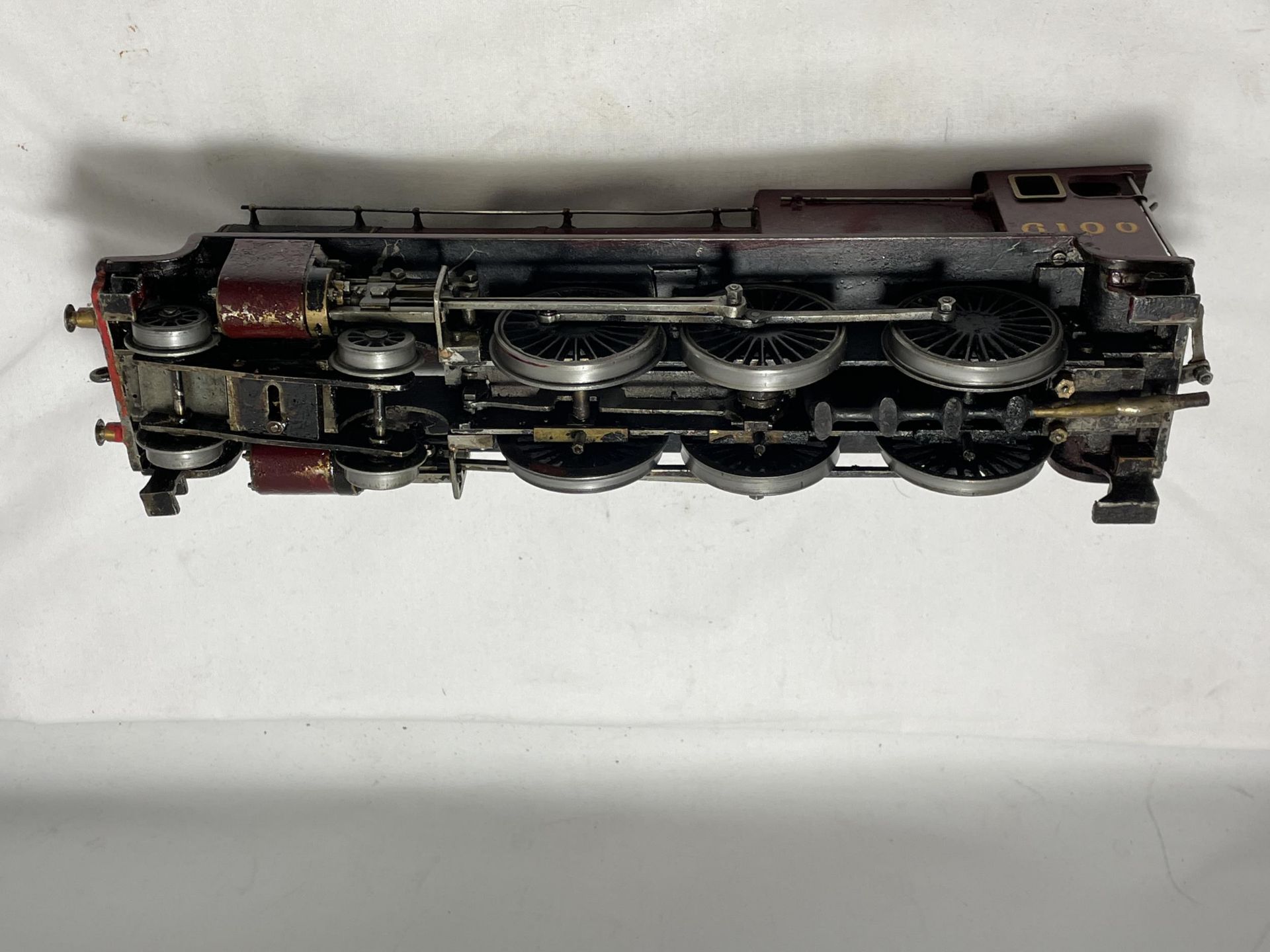 A SCRATCH BUILT LIVE STEAM 30 MM GAUGE 4-6-0 MODEL RAILWAY LOCOMOTIVE "ROYAL SCOT" NUMBER 6100 IN - Image 6 of 6