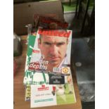 A COLLECTION OF MANCHESTER UNITED OFFICIAL MAGAZINES - APPROX 49 IN TOTAL