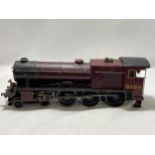 A SCRATCH BUILT LIVE STEAM 30 MM GAUGE 4-6-0 MODEL RAILWAY LOCOMOTIVE "ROYAL SCOT" NUMBER 6100 IN