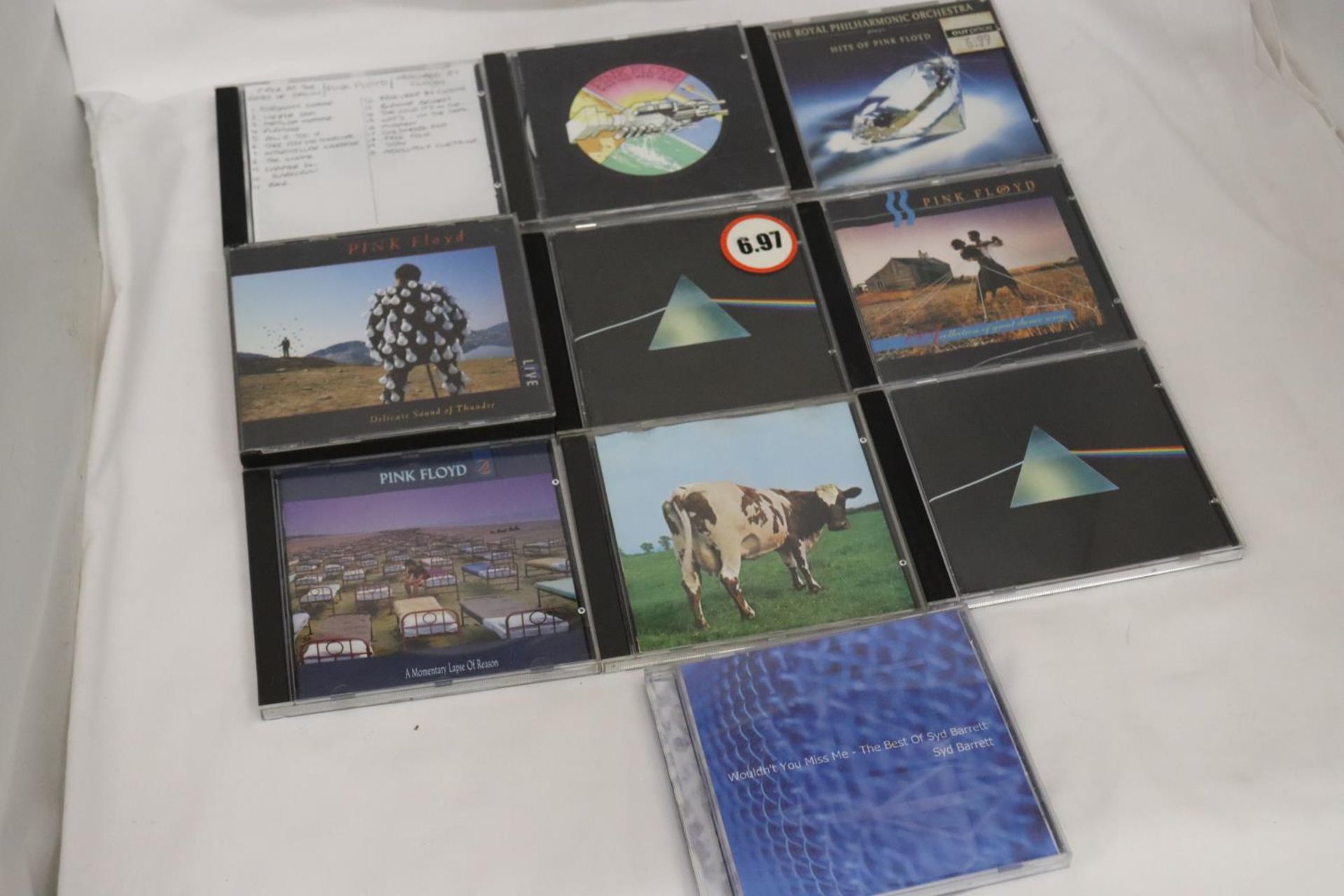TEN PINK FLOYD CD ALBUMS - Image 4 of 4