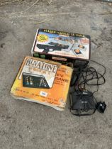 A BOXED BINATONE TV MASTER MARK IV AND AN ACETRONIC SPORTS ACTION TV GAME