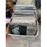 A LARGE ASSORTMENT OF VARIOUS LP RECORDS