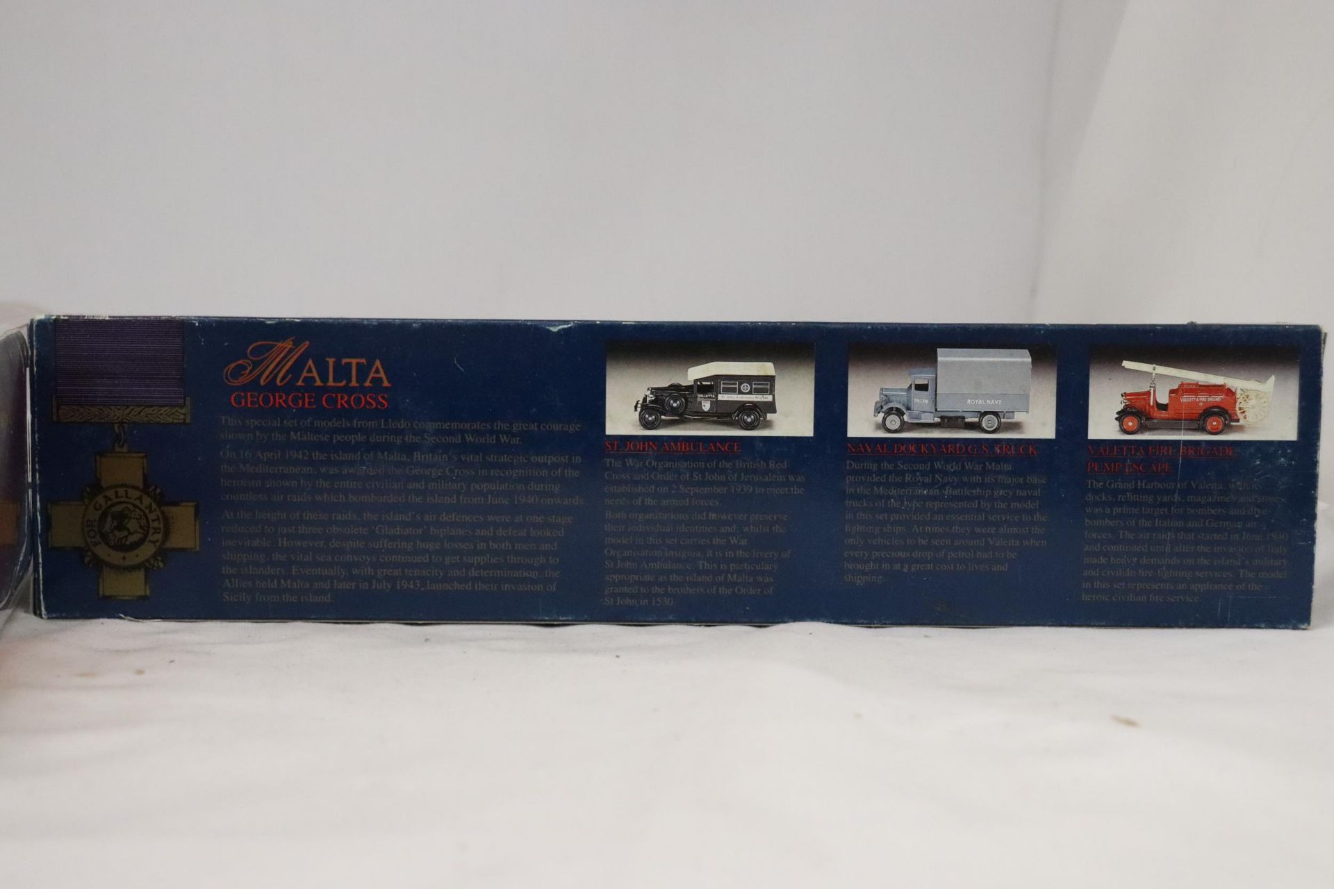 TWO SPECIAL EDITION SETS OF DIE-CAST MILITARY VEHICLES, ONE LLEDOAND ONE MALTA, RAF, RFC, GEORGE - Bild 5 aus 8