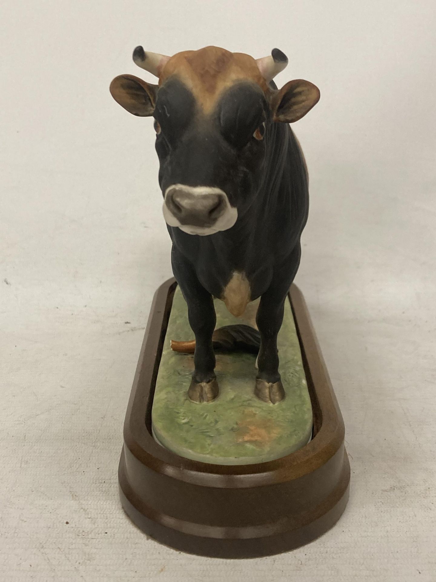 A ROYAL WORCESTER MODEL OF A JERSEY BULL MODELLED BY DORIS LINDNER PRODUCED IN A LIMITED EDITION - Bild 2 aus 5