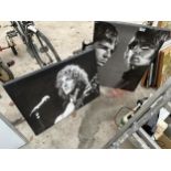 A ROGER DALTRY AND AN OASIS CANVAS