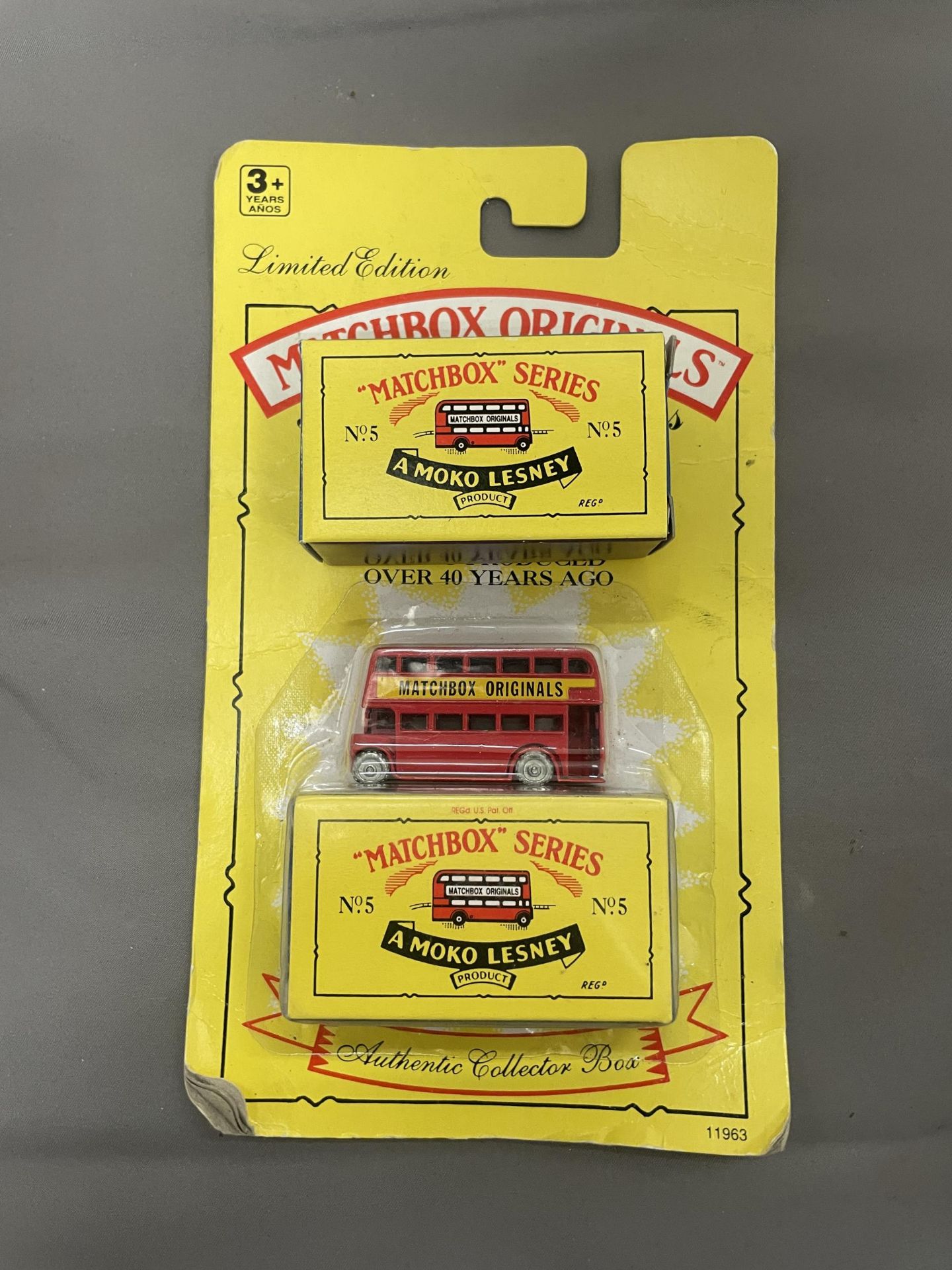 TWO MATCHBOX BUSES WITH BOXES