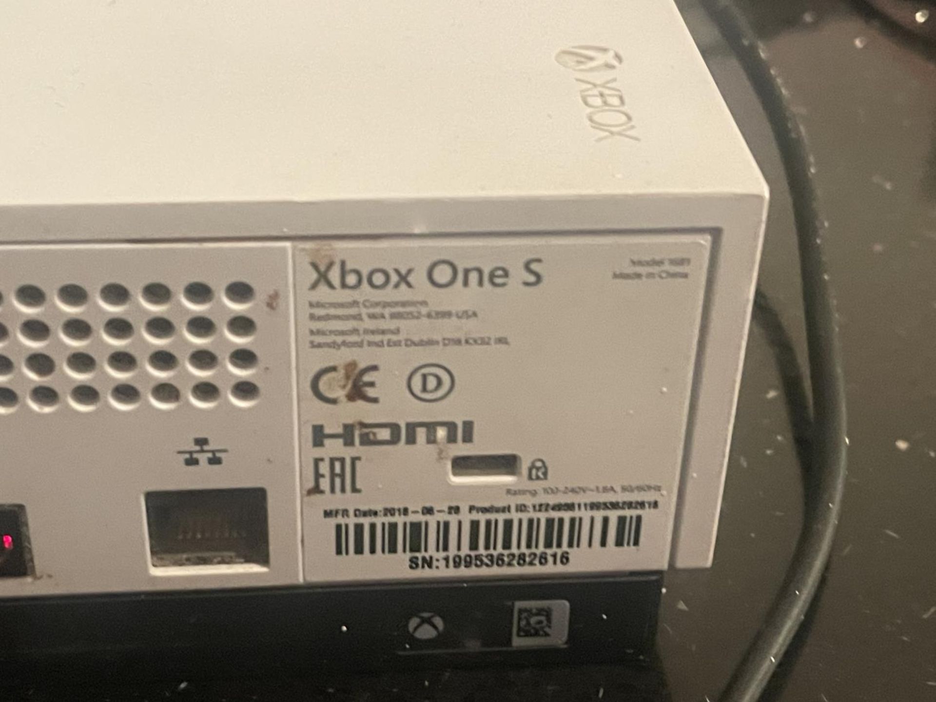 A WHITE X BOX ONE IN WORKING ORDER BUT NO WARRANTY - Image 4 of 5
