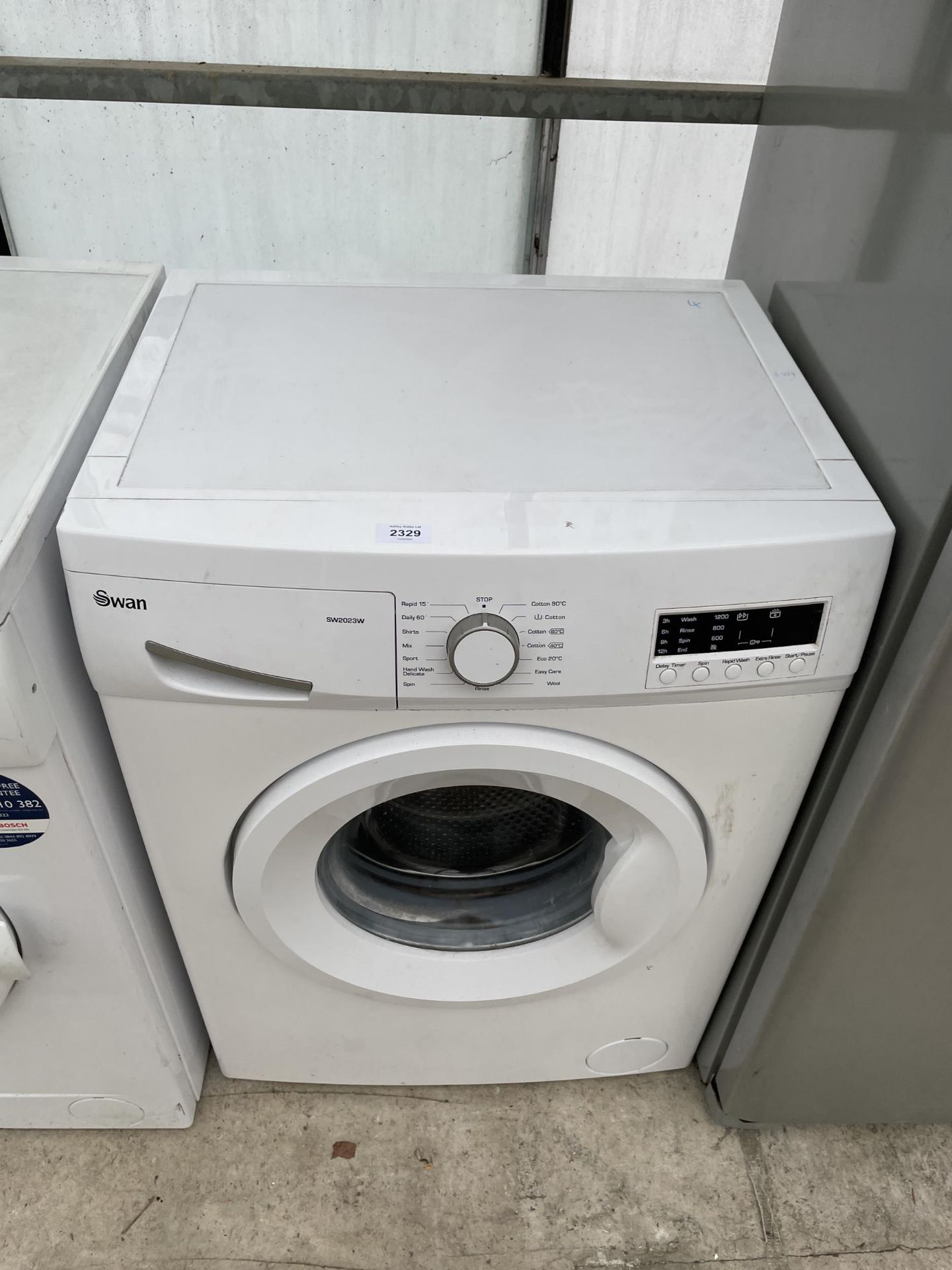 A WHITE SWAN WASHING MACHINE