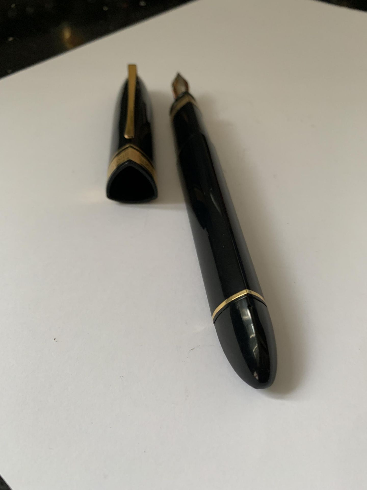 AN OMAS THOMAS WYLDE 360 FOUNTAIN PEN WITH 18 CARAT GOLD NIB - Image 3 of 5