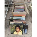 A LARGE QUANTITY OF ASSORTED LP RECORDS