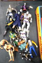 A COLLECTION OF 'MUMMIES ALIVE' ACTION FIGURES WITH ACCESSORIES - 11 IN TOTAL