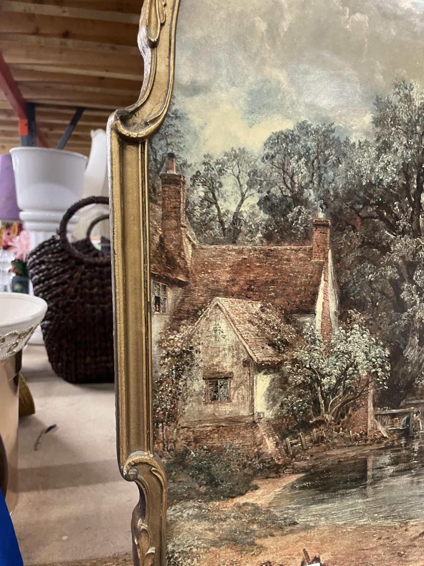 A GILT FRAMED PRINT OF 'THE HAYWAIN' BY JOHN CONSTABLE - Image 2 of 3