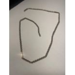 A MARKED 9 CARAT GOLD NECKLACE CLASP A/F GROSS WEIGHT 7.1 GRAMS