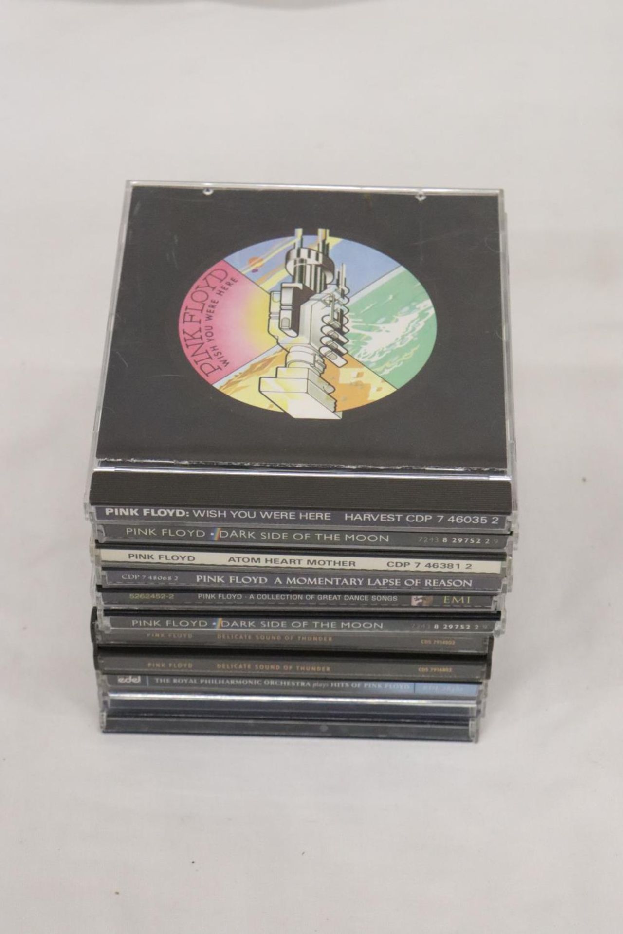 TEN PINK FLOYD CD ALBUMS - Image 2 of 4