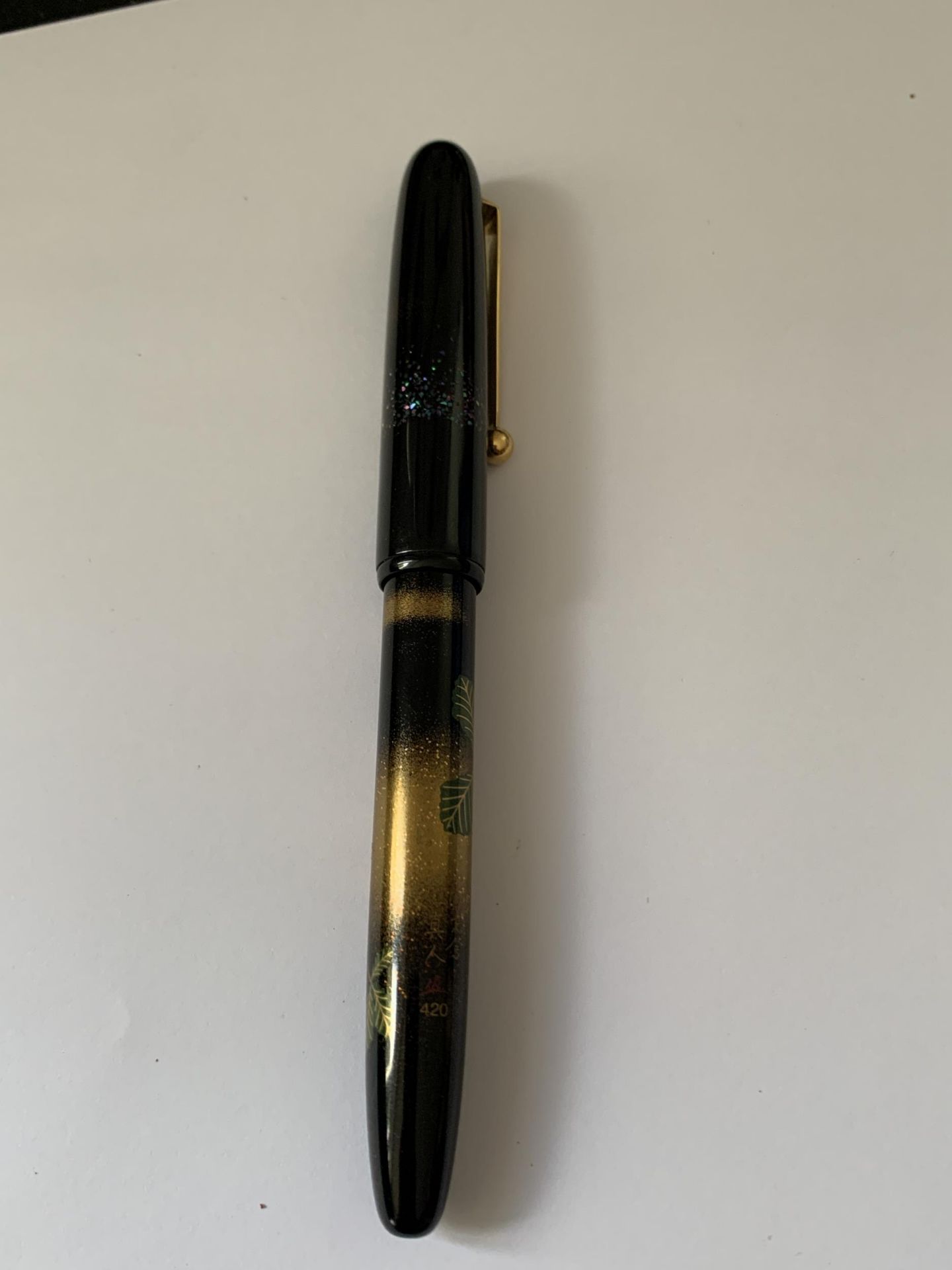 A NAMIKI OWL DESIGN FOUNTAIN PEN WITH 18 CARAT GOLD NIB - Bild 4 aus 7