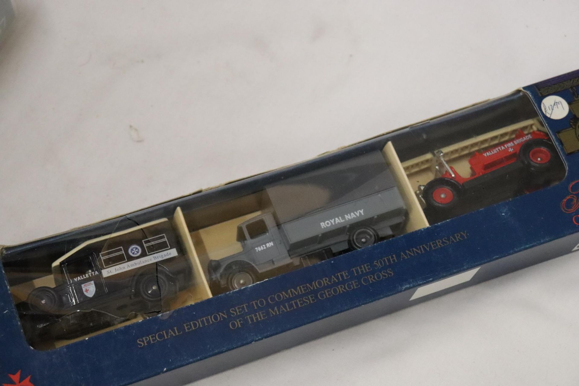TWO SPECIAL EDITION SETS OF DIE-CAST MILITARY VEHICLES, ONE LLEDOAND ONE MALTA, RAF, RFC, GEORGE - Image 7 of 8
