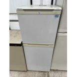 A WHITE BEKO UPRIGHT FRIDGE FREEZER