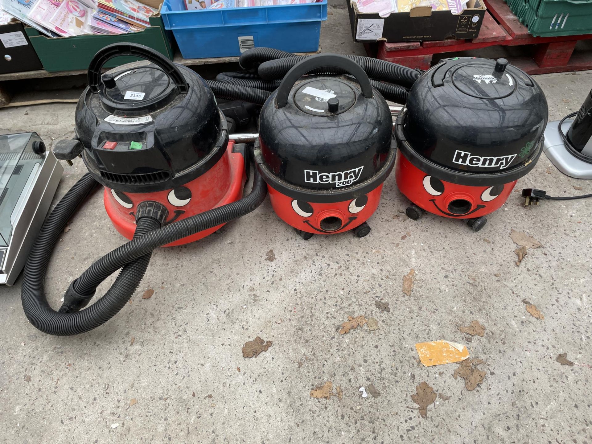 THREE VARIOUS HENRY HOOVERS