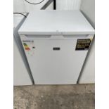 A WHITE ZANUSSI UNDERCOUNTER FRIDGE