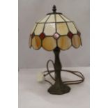 A TIFFANY STYLE LAMP